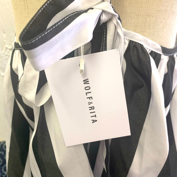 Wolf & Rita surreal dress with stripes - Picture 3 of 3